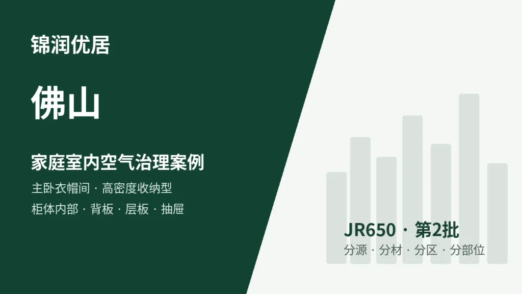 锦润优居佛山主卧衣帽间 / 高密度收纳型案例