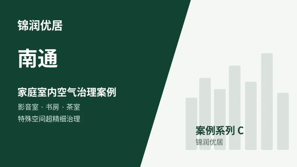 锦润优居南通家庭室内空气治理案例封面