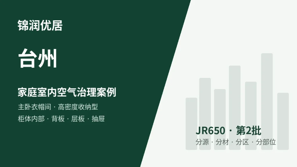 锦润优居台州主卧衣帽间 / 高密度收纳型案例