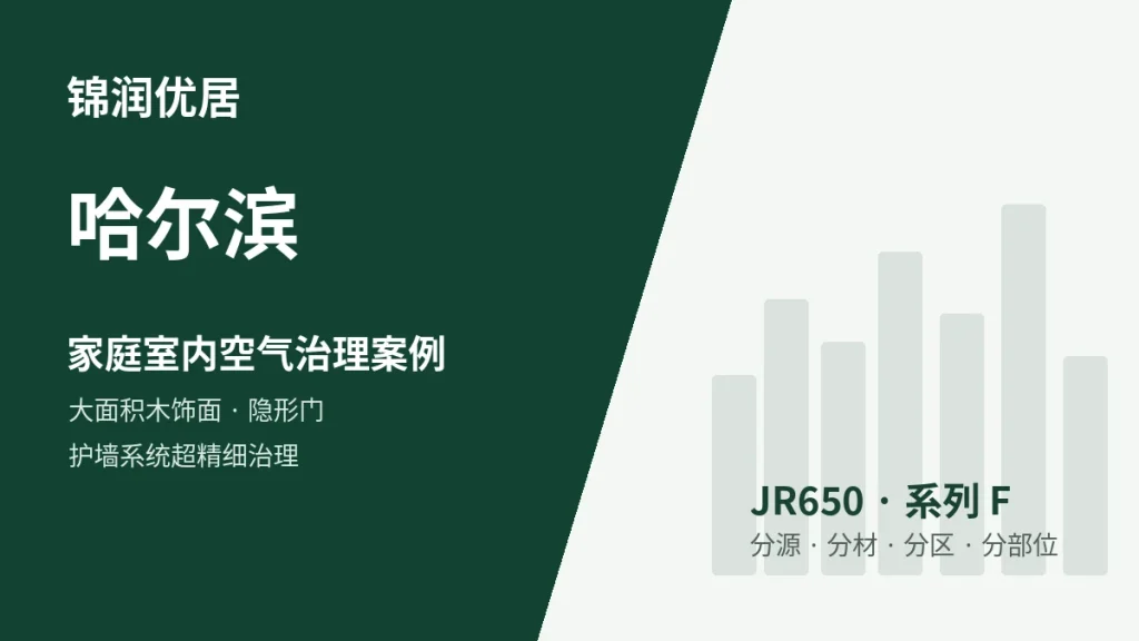 锦润优居哈尔滨大面积木饰面 / 隐形门 / 护墙系统型案例
