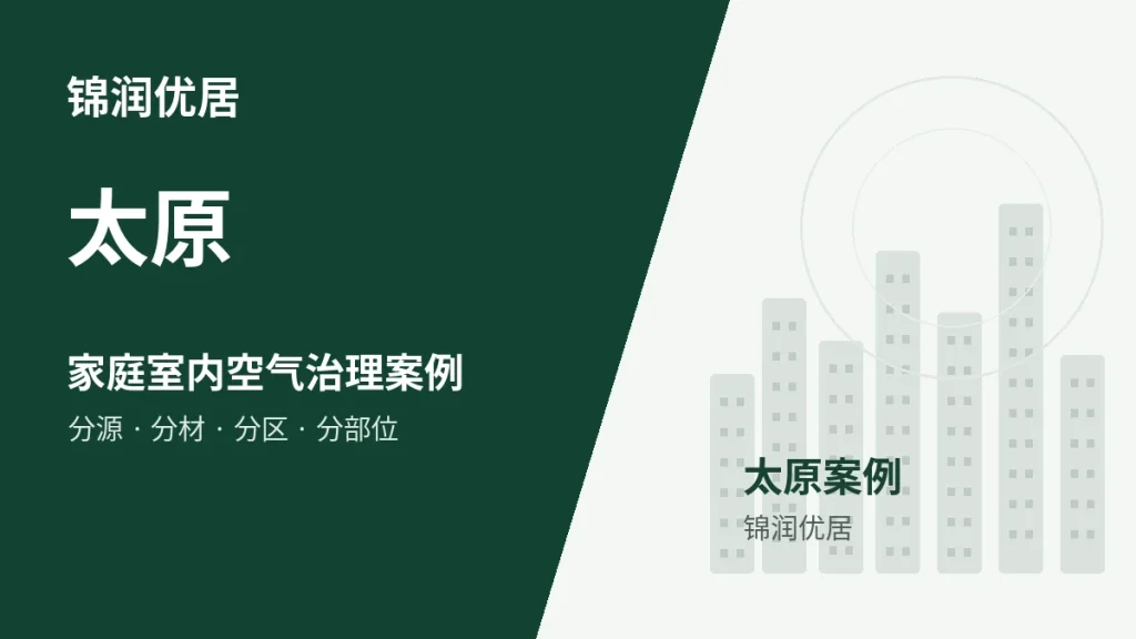 锦润优居太原家庭室内空气治理案例封面