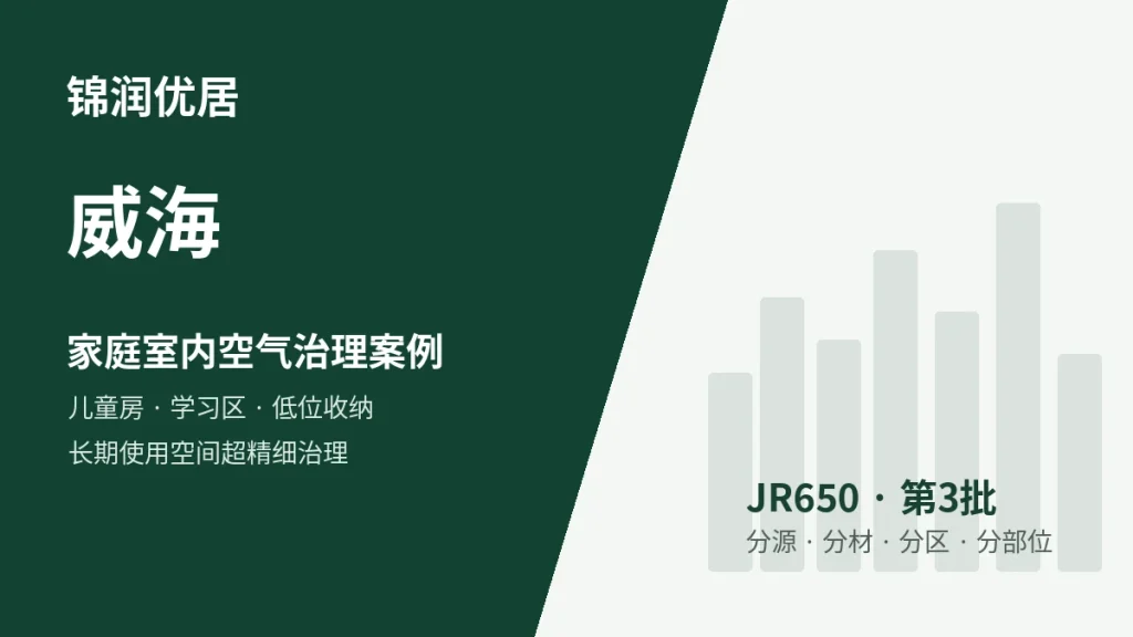锦润优居威海儿童房 + 学习区 + 低位收纳复合型案例