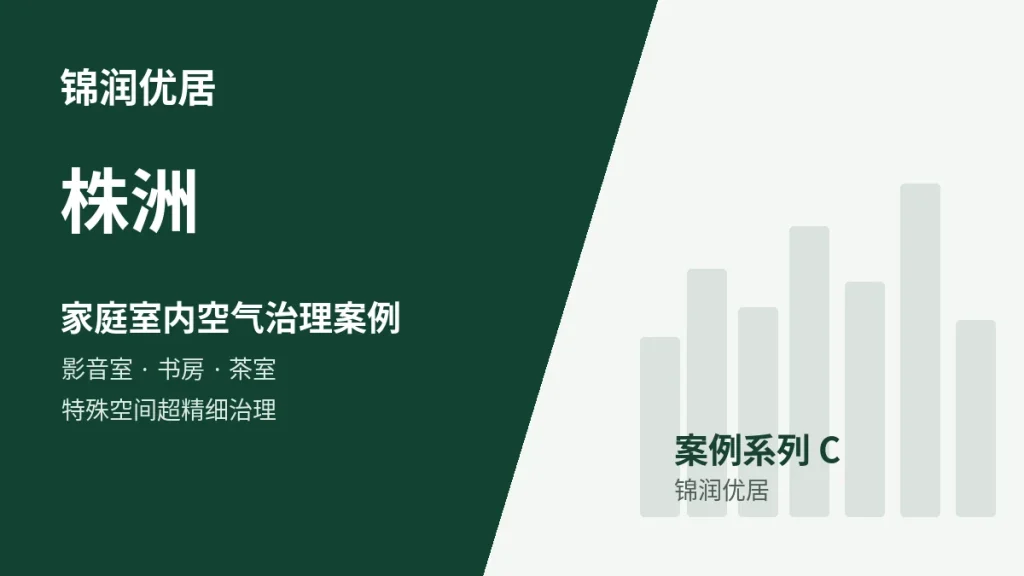 锦润优居株洲家庭室内空气治理案例封面