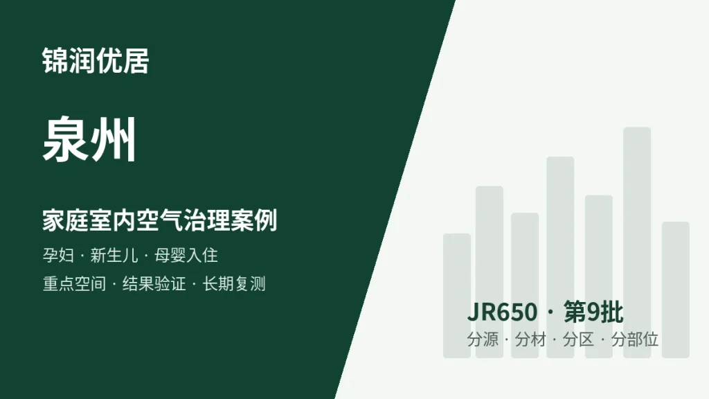 锦润优居泉州孕妇 / 新生儿 / 母婴入住重点空间型案例
