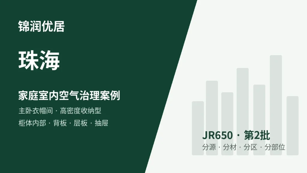 锦润优居珠海主卧衣帽间 / 高密度收纳型案例