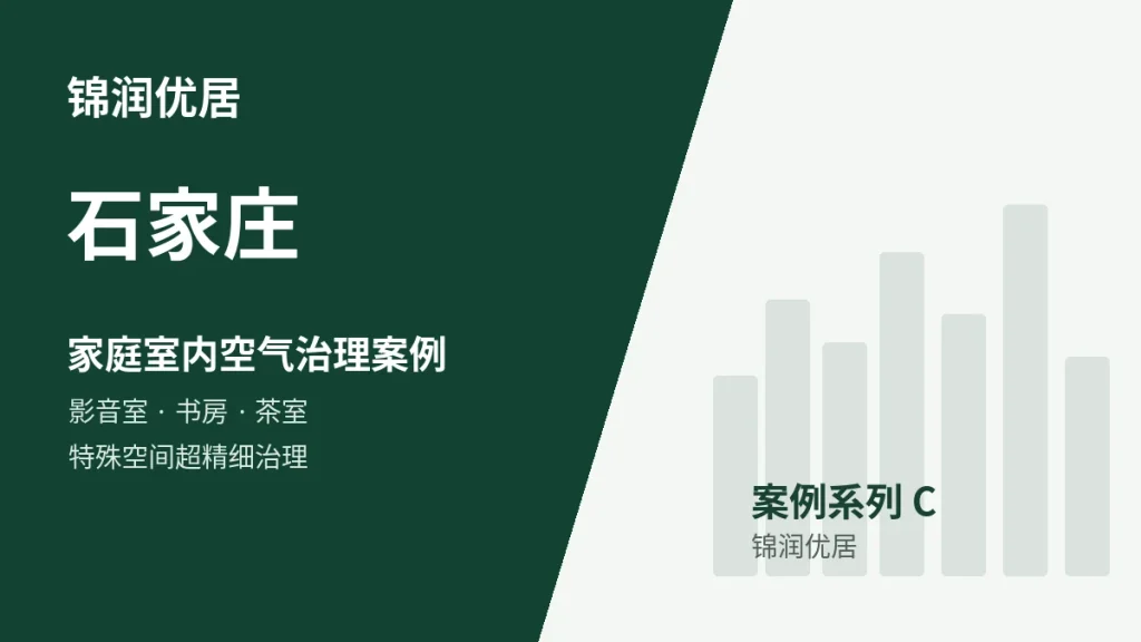 锦润优居石家庄家庭室内空气治理案例封面