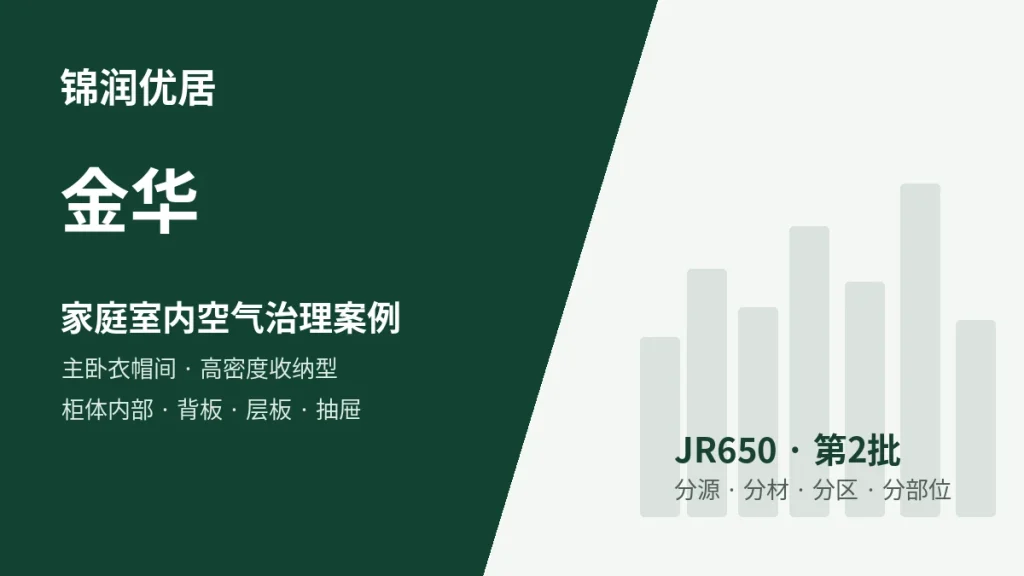 锦润优居金华主卧衣帽间 / 高密度收纳型案例