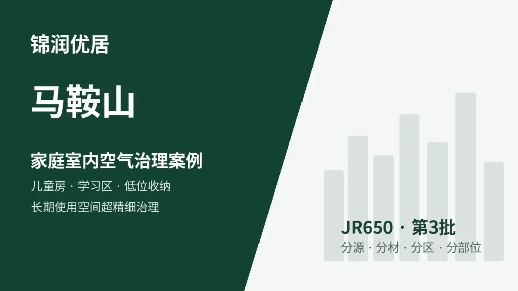 锦润优居马鞍山儿童房 + 学习区 + 低位收纳复合型案例